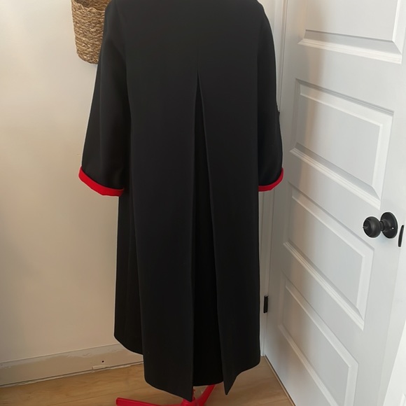 VTG Late 70s Mr Fred Virgin Wool Women’s Full Length Coat Size M Saks Fifth Ave - Picture 5 of 11